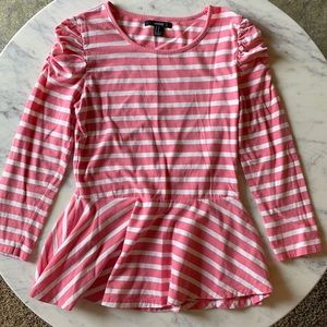Forever 21 Girls Peplum Top Size Medium